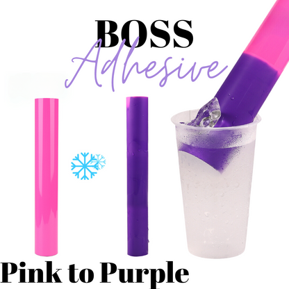 Adhesive Vinyl- Boss Adhesive - Cold Colour Change Pink/Purple