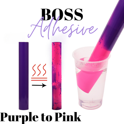 Adhesive Vinyl- Boss Adhesive - Hot Colour Change Purple/Pink