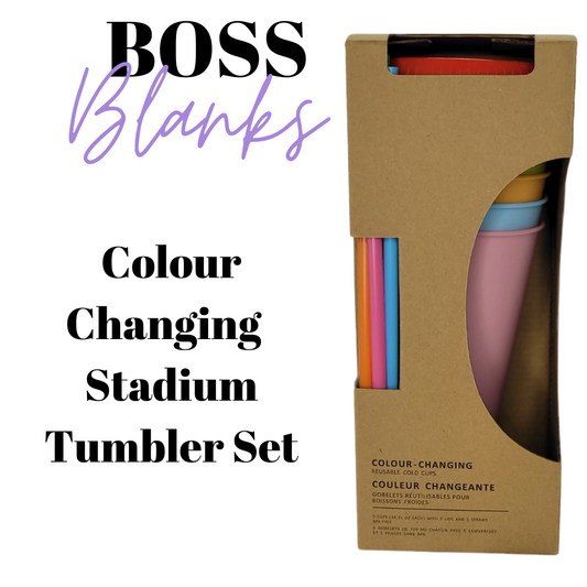 Colour Changing Stadium Cups 5 Pack