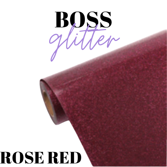 HTV - BossGlitter - ROSE RED