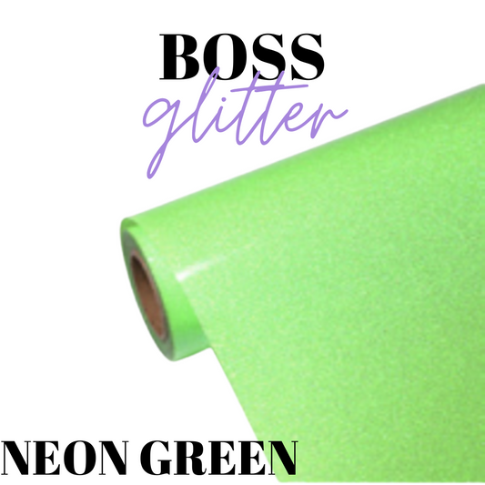 HTV - BossGlitter - NEON GREEN
