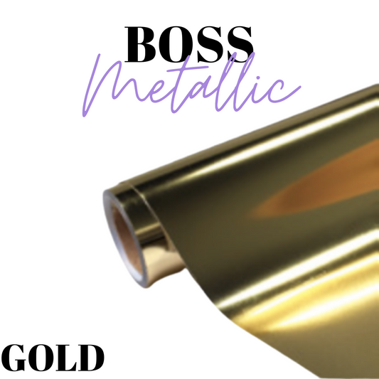 HTV- Boss Metallic - GOLD