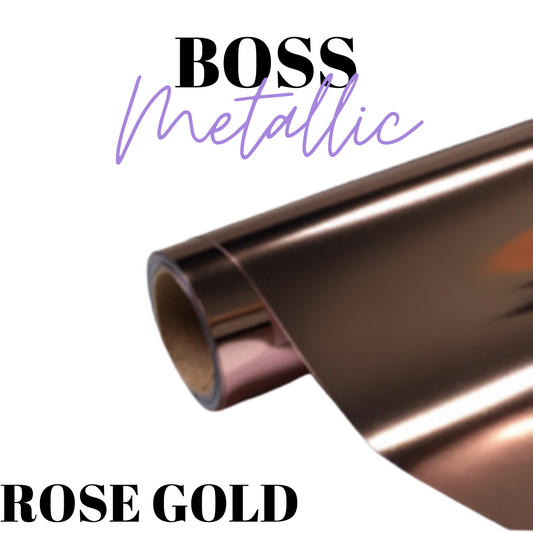 HTV- Boss Metallic - ROSE GOLD