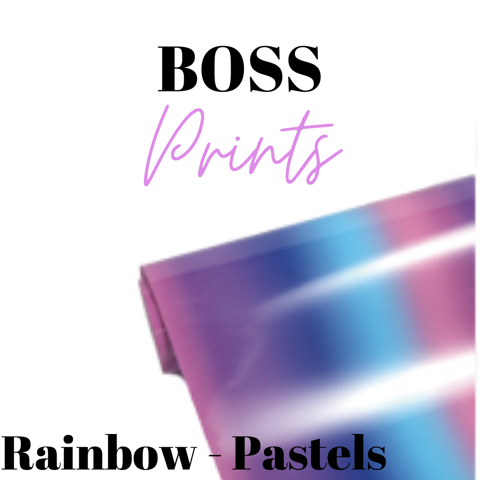 HTV Rainbow Pastels