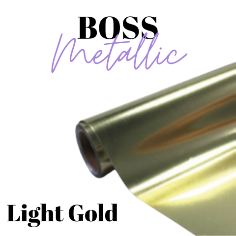 HTV- Boss Metallic - LIGHT GOLD