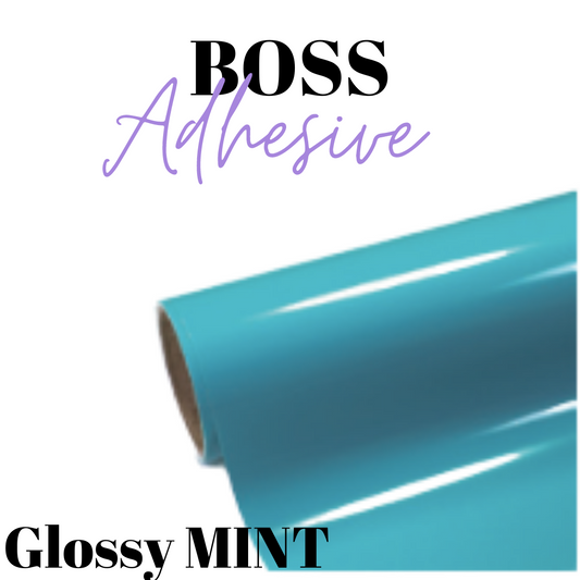 Adhesive Vinyl- Boss Adhesive - MINT
