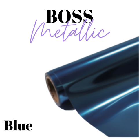 HTV Boss Metallic -CADBURY BLUE