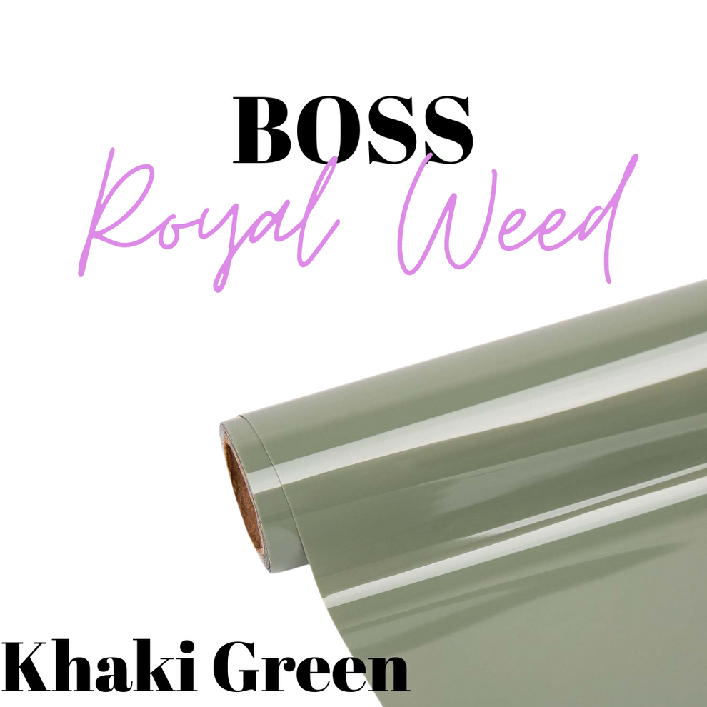 HTV - RoyalWeed - KHAKI GREEN - Boss Vinyl