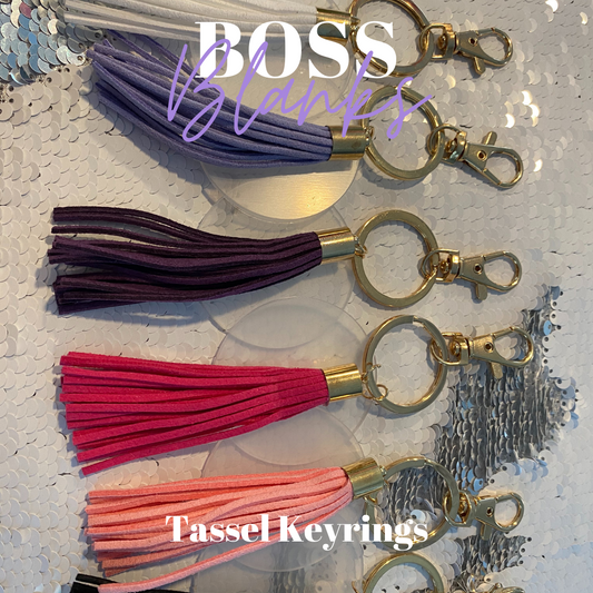 Tassell Acrylic Keyring