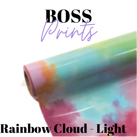 Boss Htv Design HTV- Boss Rainbow cloud 03 - Boss Vinyl